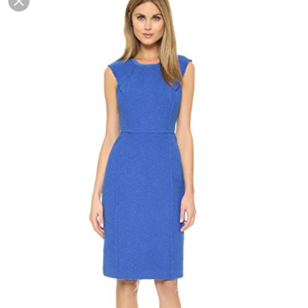 Rebecca Taylor BNWT Cobalt Blue Boucle Dress